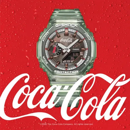 Casio x Coca Cola G-Shock Analog Digital 2100 Series GA-2100CC-3A