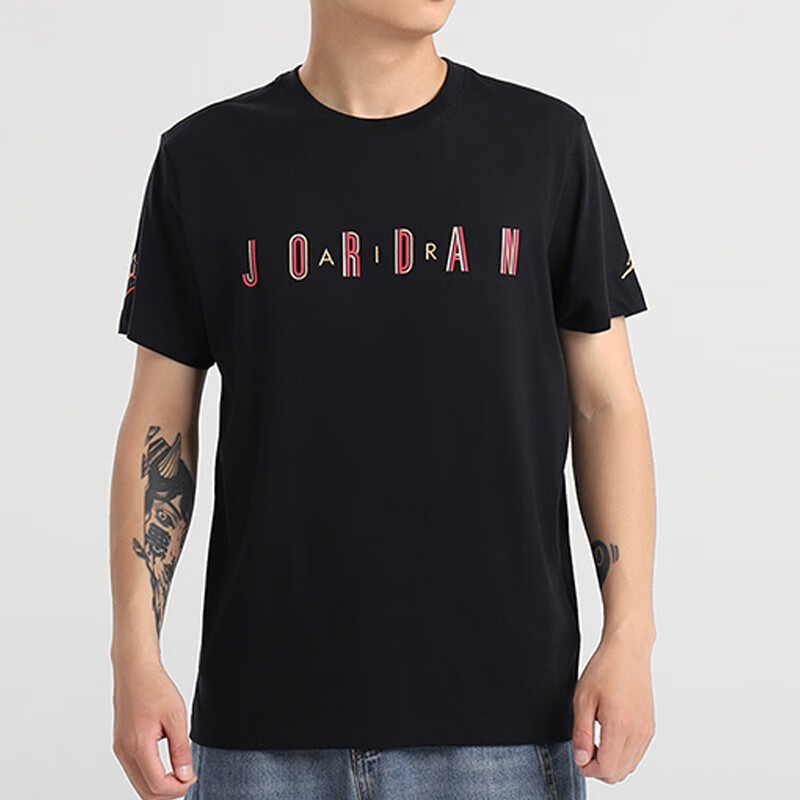 Мужская футболка Jordan Sport DNA (черная) — фото 3