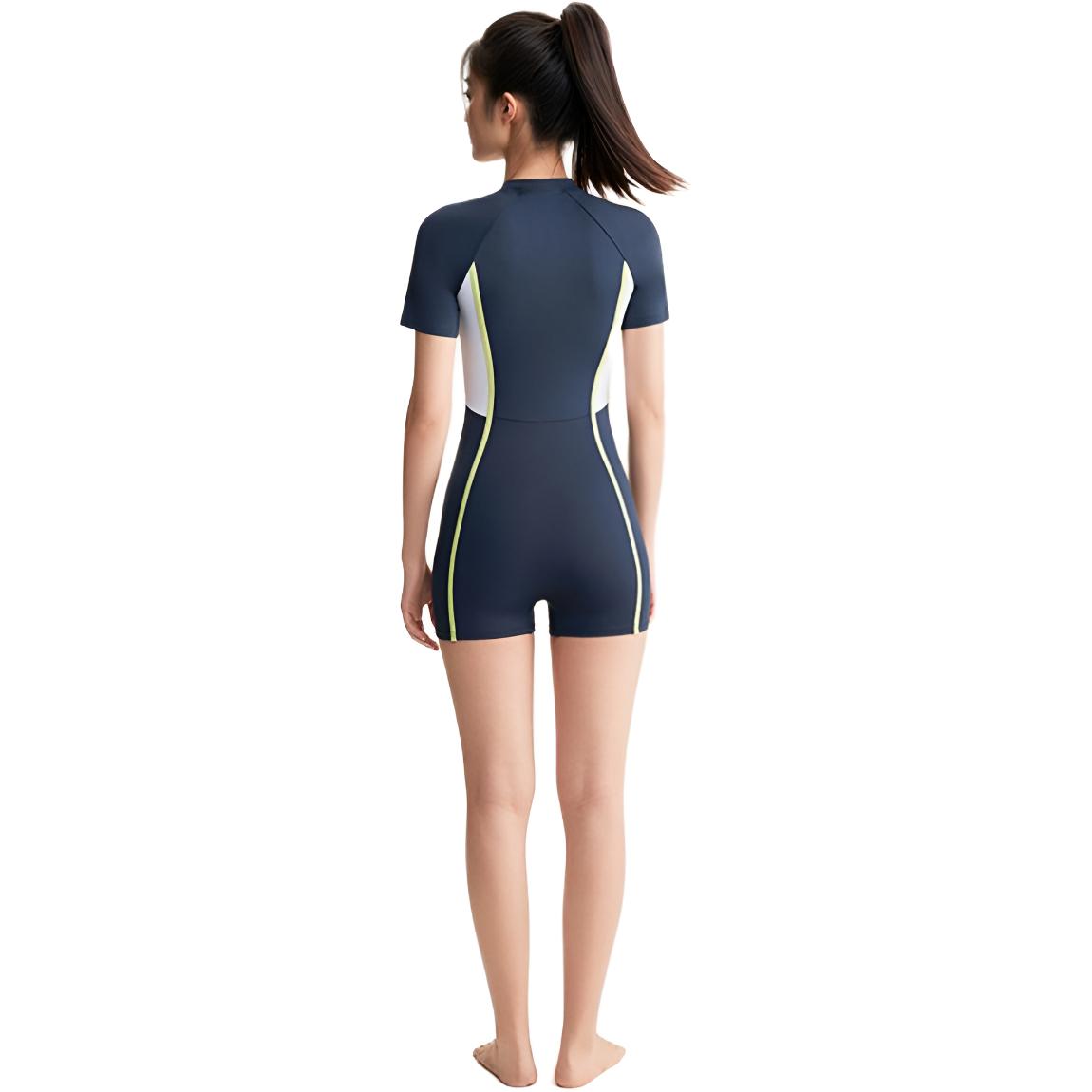 Anta One piece Swimsuit Women’s Dark Blue/Ecru