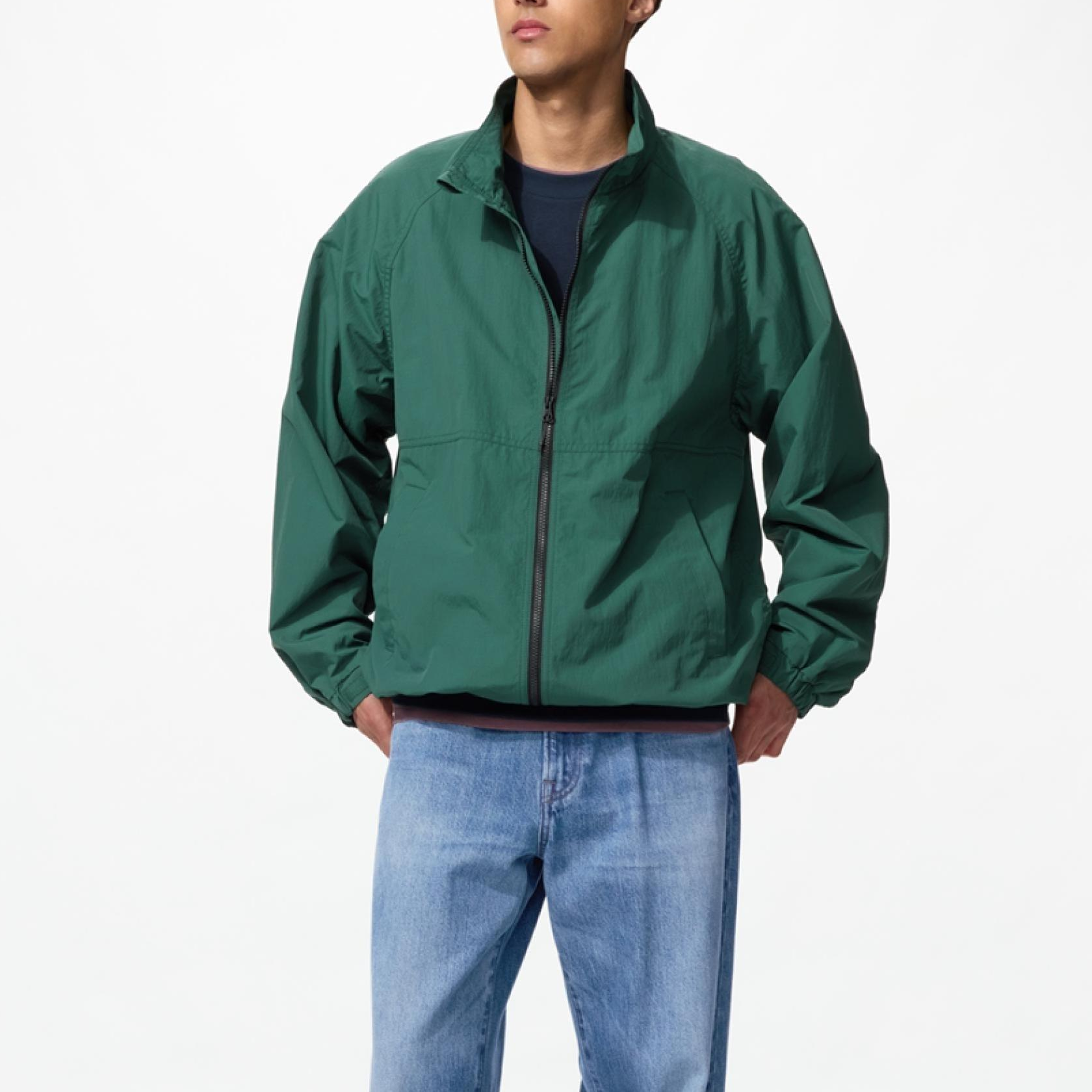 Мужская куртка UNIQLO SS26 (черная) — фото 2