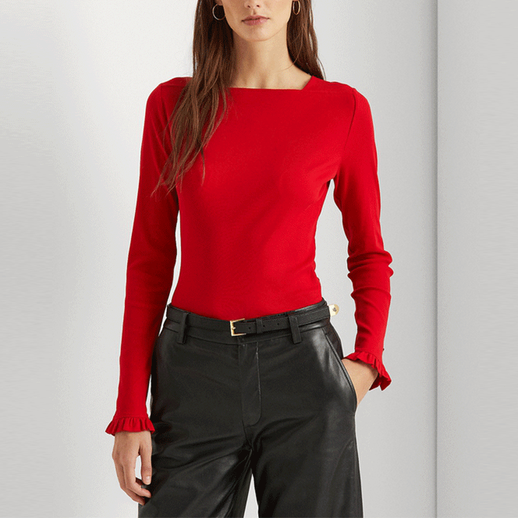 Женская кофта LAUREN RALPH LAUREN (синяя) — фото 2