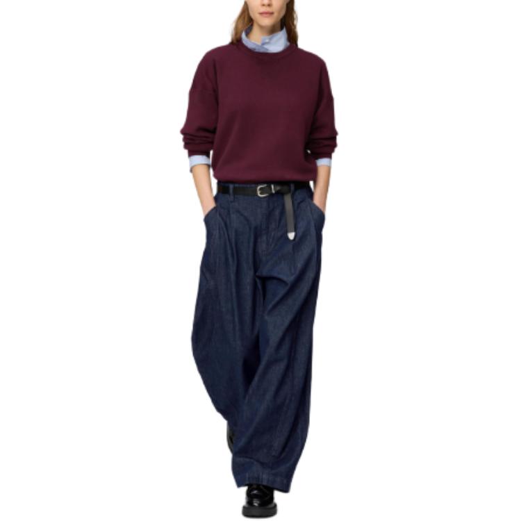 Штаны UNIQLO C FW26 (темно-синий) — фото 5