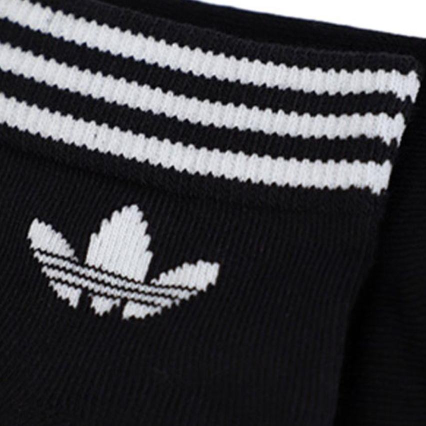 Adidas Originals striped ankle socks pack (pack of three)