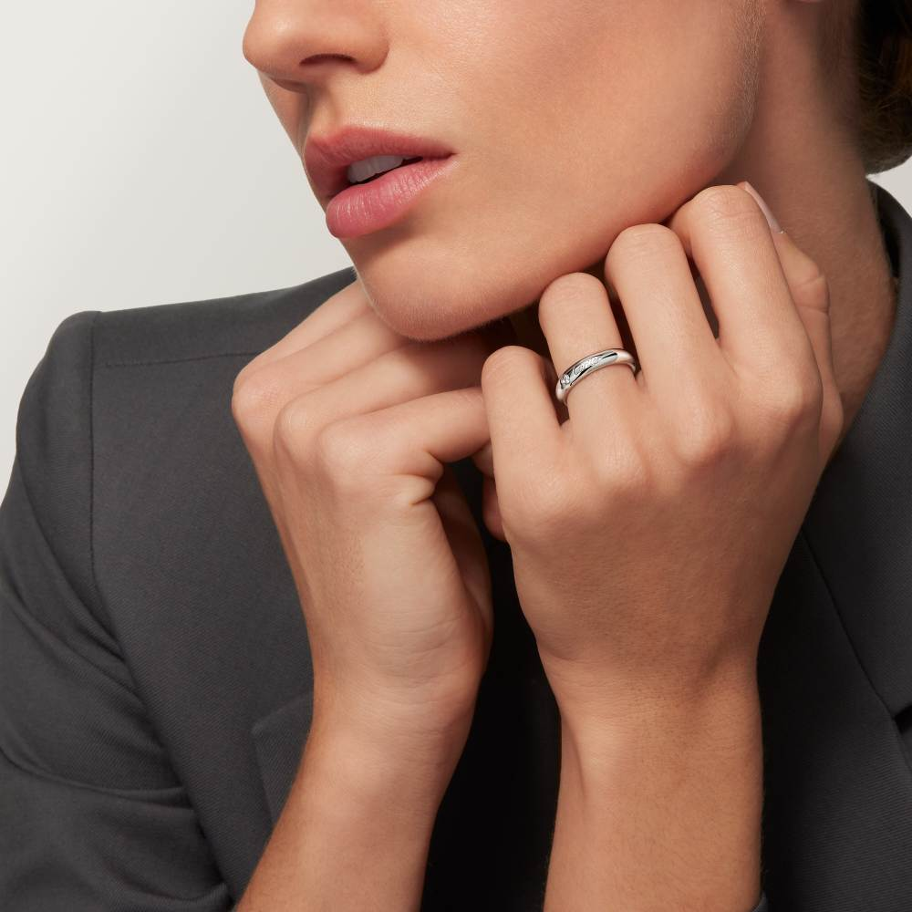 Кольцо Cartier C DE CARTIER (розовое золото) — Розовое золотой — фото 12