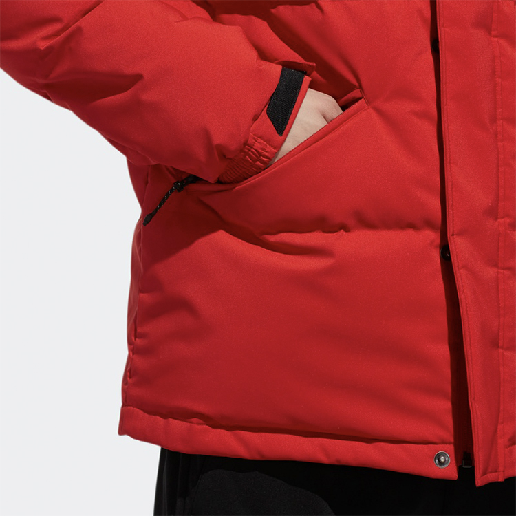 Мужская куртка adidas Down Puffa (красная) — фото 6