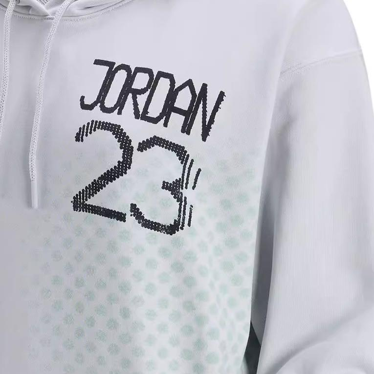 Женские худи Jordan Flight Fleece (светло-серый) — фото 6