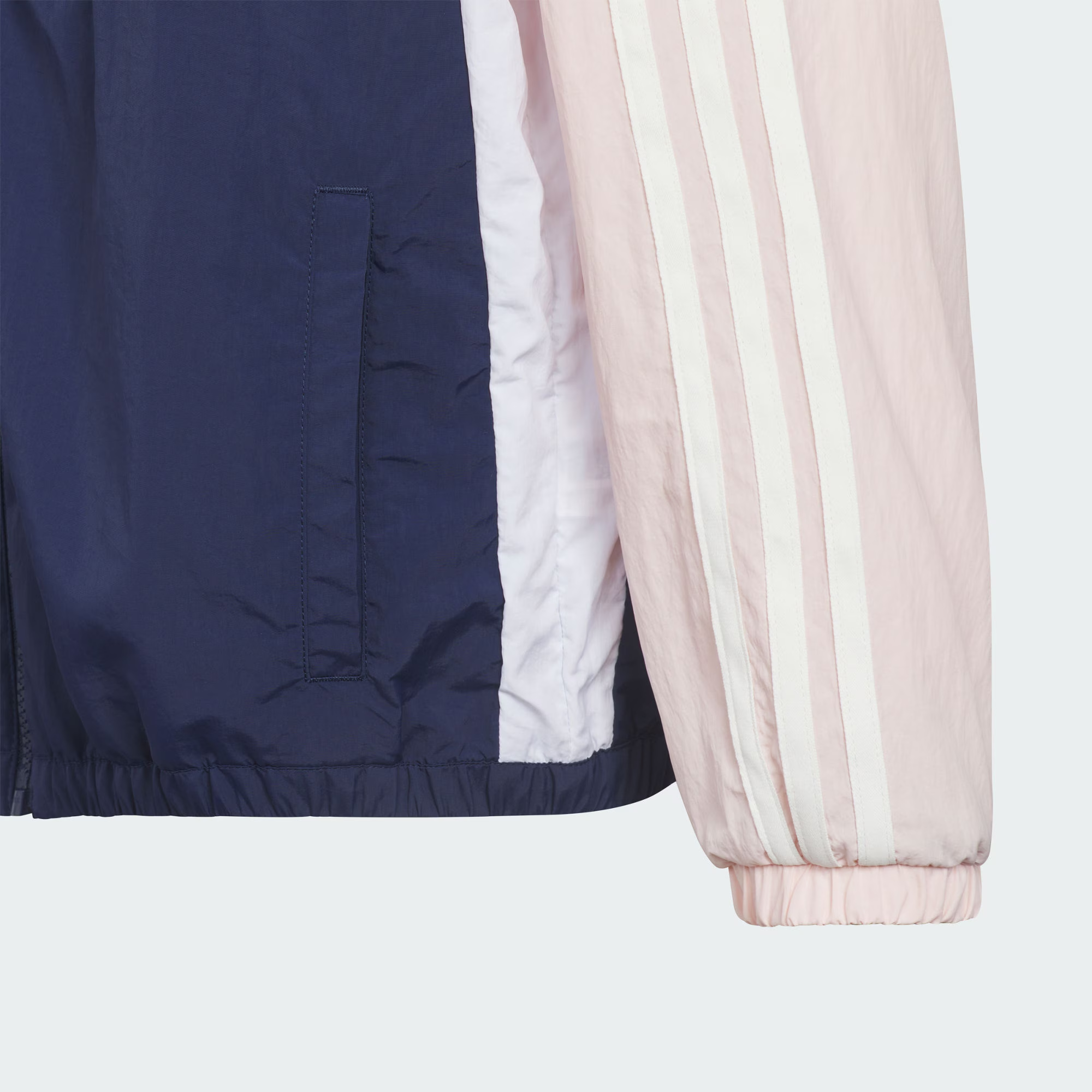 Женская куртка adidas originals RETROWINDBREAKER (темно-синяя) — фото 5