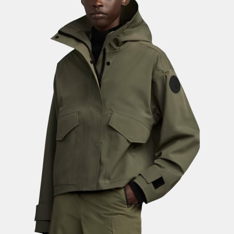 Женская куртка Canada Goose Tofino (зеленая) — Шалфейный зеленый — фото 3