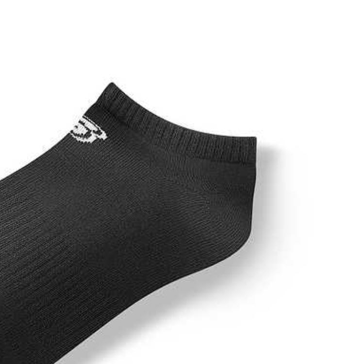 Skechers No Show Socks Unisex 1 Pack Pitch Black