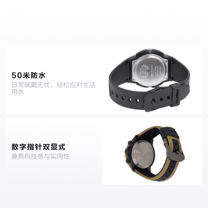 Мужские часы Casio (белые) — фото 2