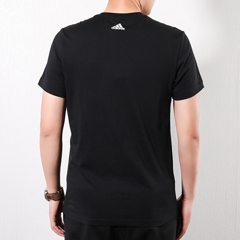 Мужская футболка adidas Gfx T Adidas 2 (черный) — фото 3