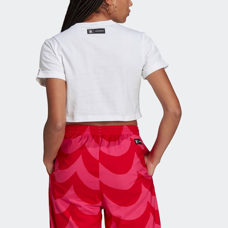 Женская футболка adidas originals Logo T (белая) — фото 4