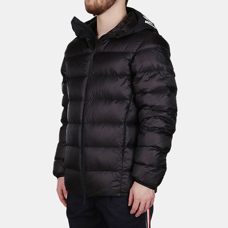 Мужская куртка Moncler (черная) — фото 3