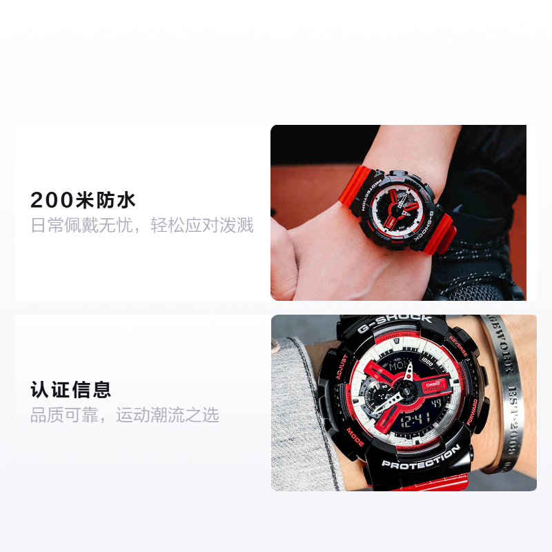 Мужские часы Casio / G-SHOCK (черный) — фото 2