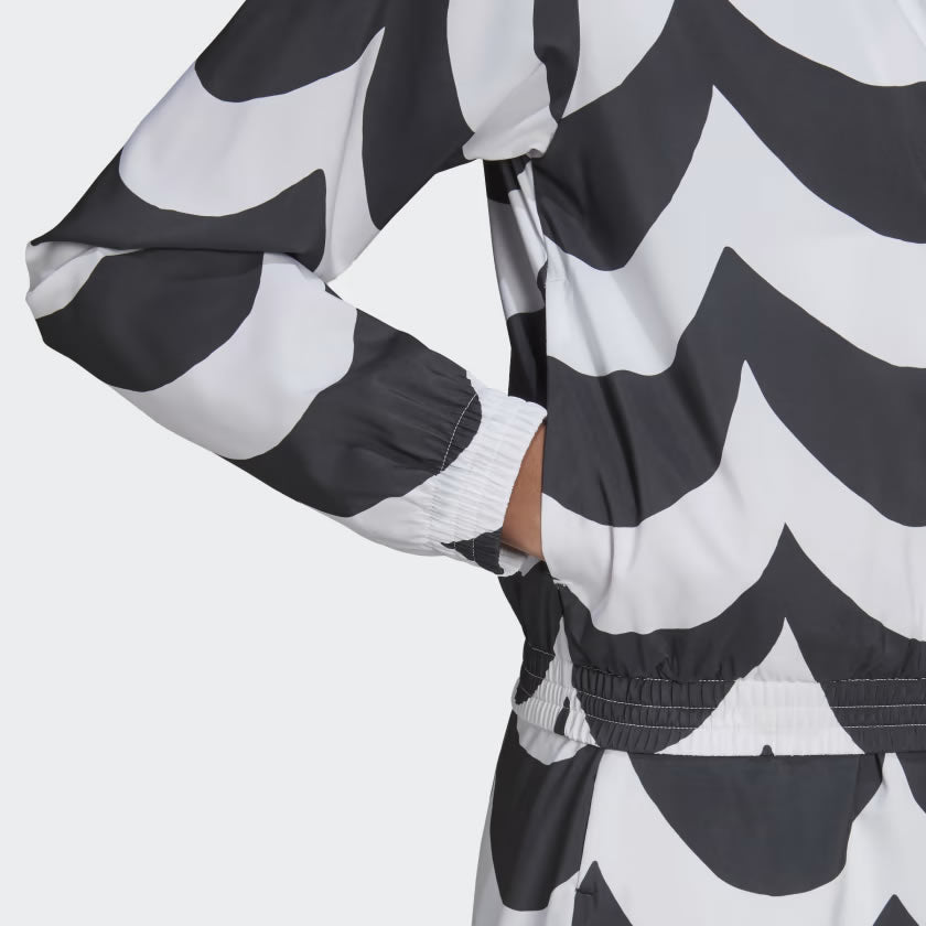Женские куртка adidas originals x Marimekko (белый) — фото 3