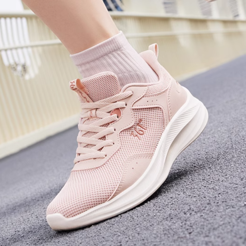361° Mesh Cushioning Breathable Lightweight Cushioning Breathable Lightweight Low top Running Shoes Women’s Pink