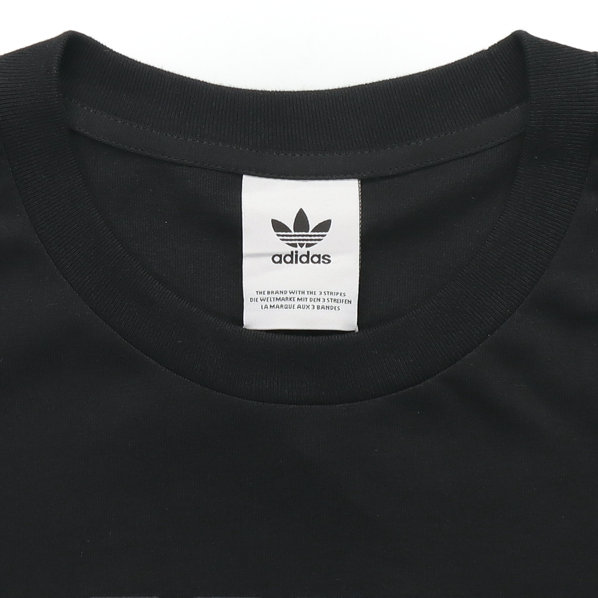 Мужская футболка adidas originals Artist Tee Ss (черная) — фото 4