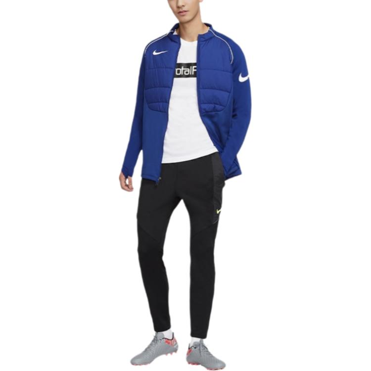Мужская куртка Nike Strike Padded (синяя) — фото 3