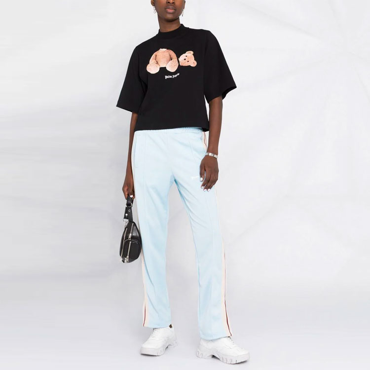 Женская футболка PALM ANGELS SS21 (черная) — фото 3
