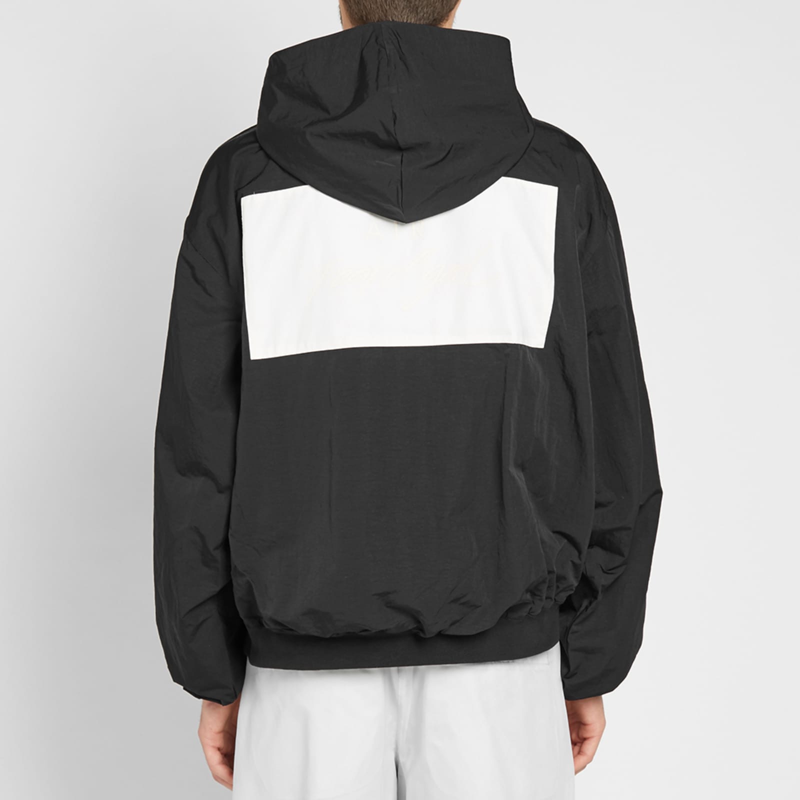 Мужская куртка Nike x Fear of God Bomber Jacket (черная) — фото 4