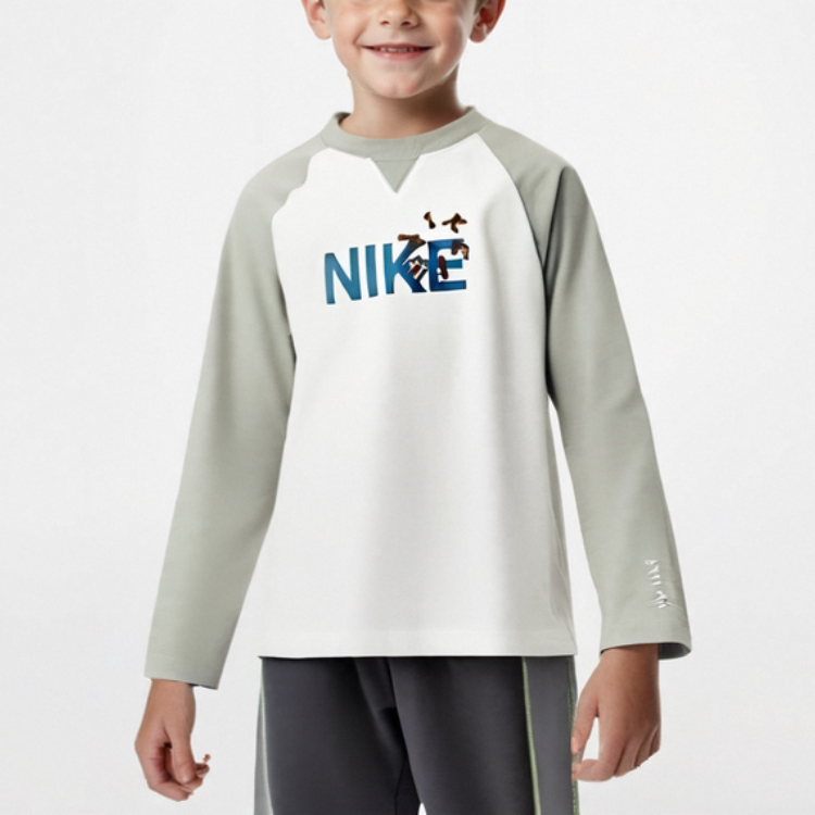 Детская худи Nike (белая) — фото 3