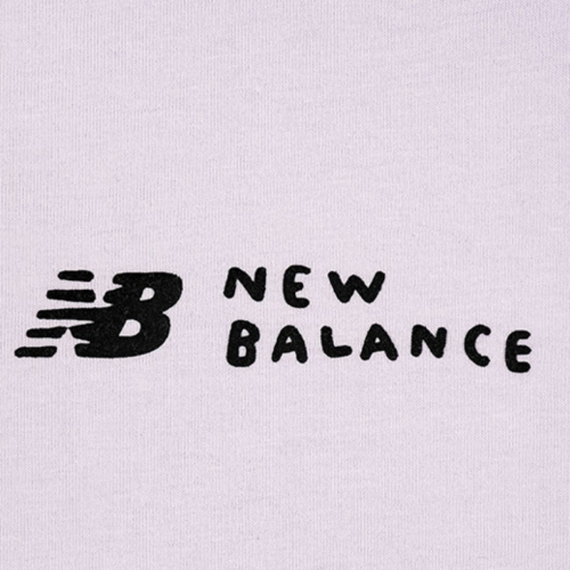 Мужская футболка New Balance x ZERO PER ZERO (фиолетовая) — фото 5