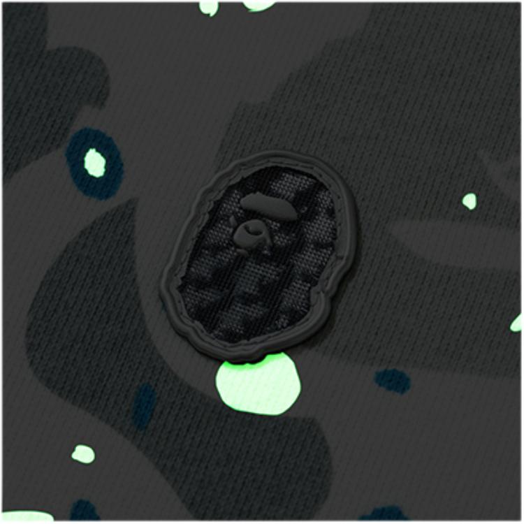 Женское худи A BATHING APE (разноцветное) — фото 2