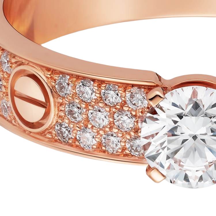Кольцо Cartier LOVE 18K (золотое) — фото 5