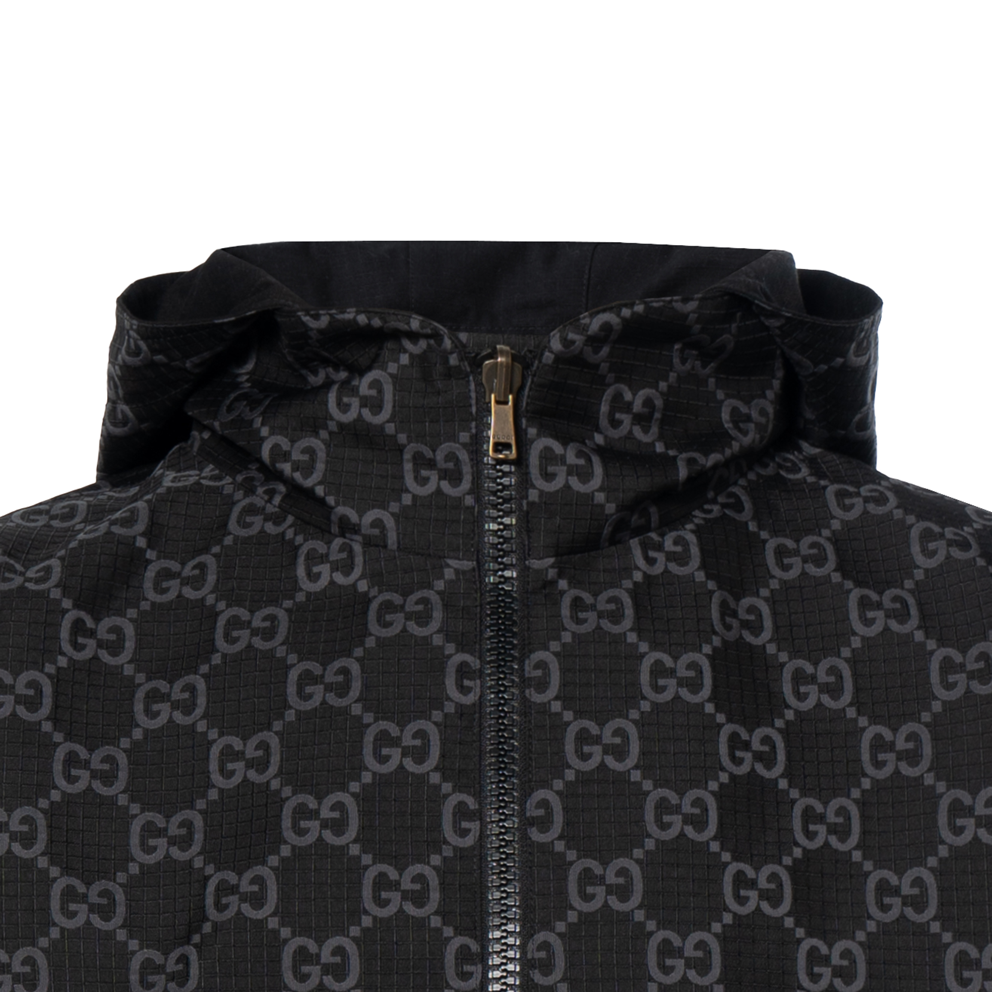 Мужская куртка Gucci (черная) — фото 4
