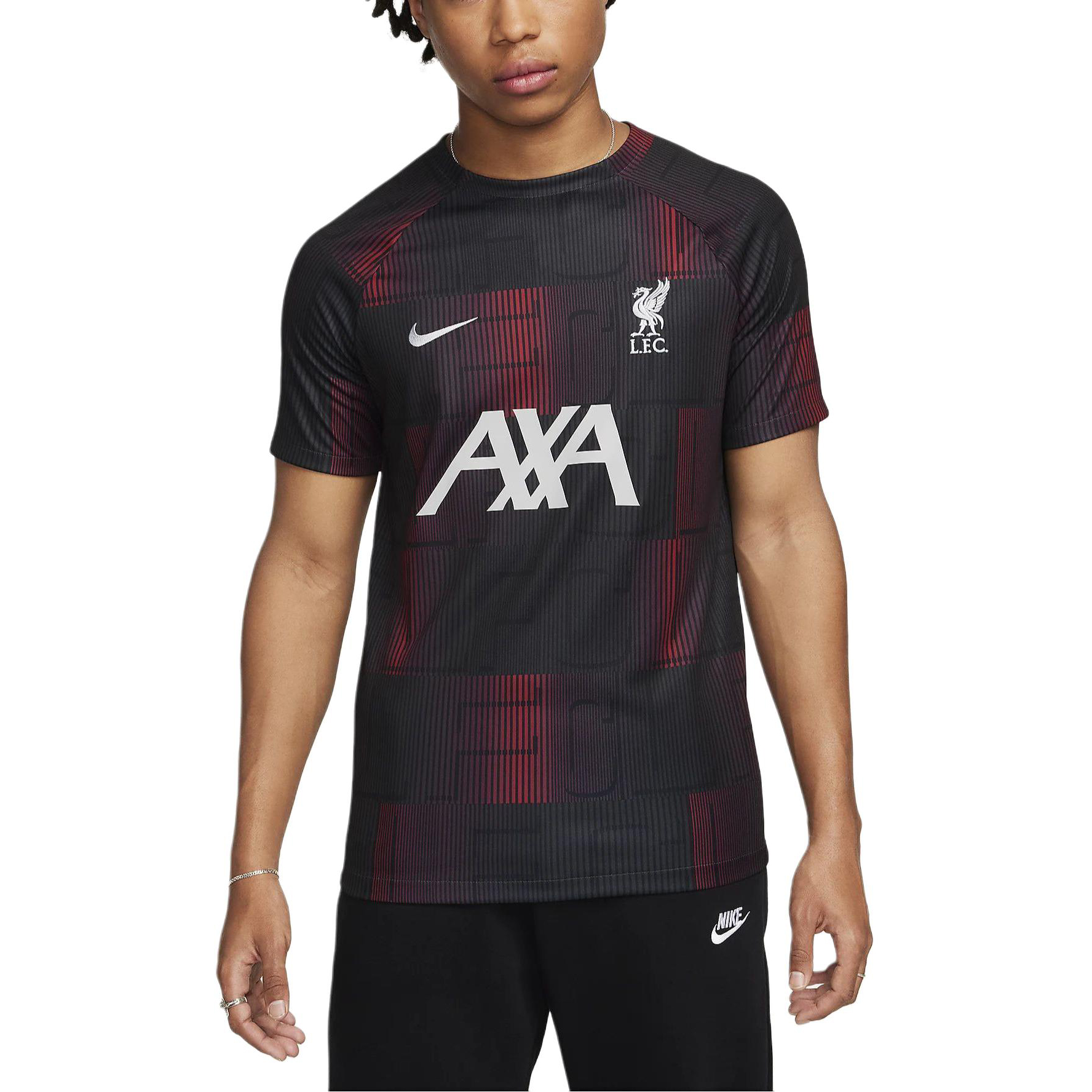 Nike Liverpool FC Academy Pro Soccer Jersey Men’s Black