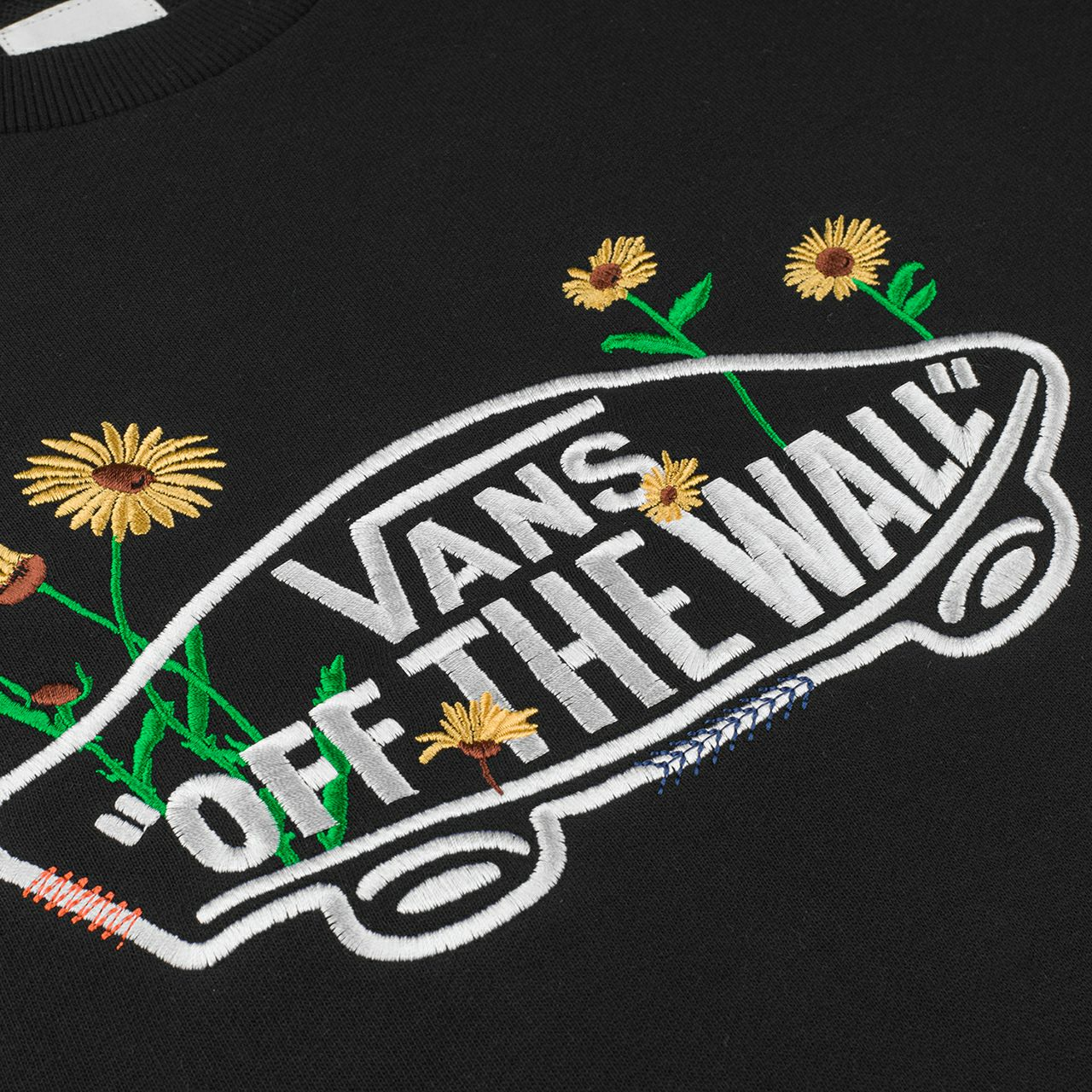Женское худи Vans Logo (черное) — фото 4