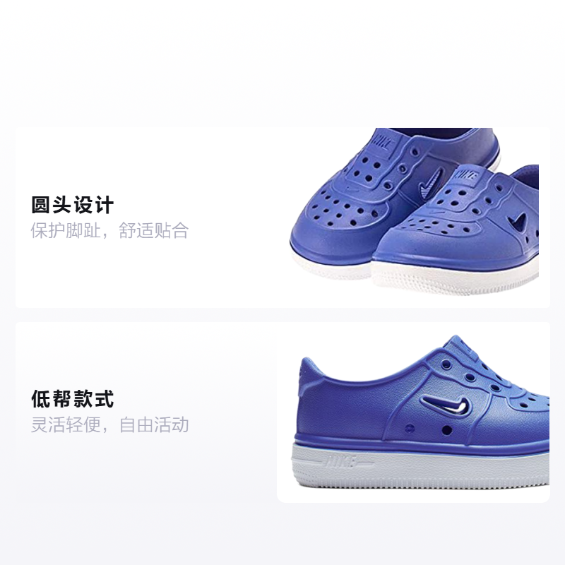 Кеды Nike Air Force 1 (синие) — фото 2