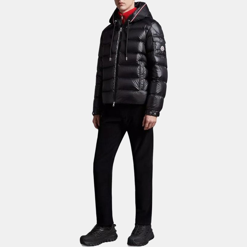 Мужская куртка Moncler Pavin (черная) — фото 6