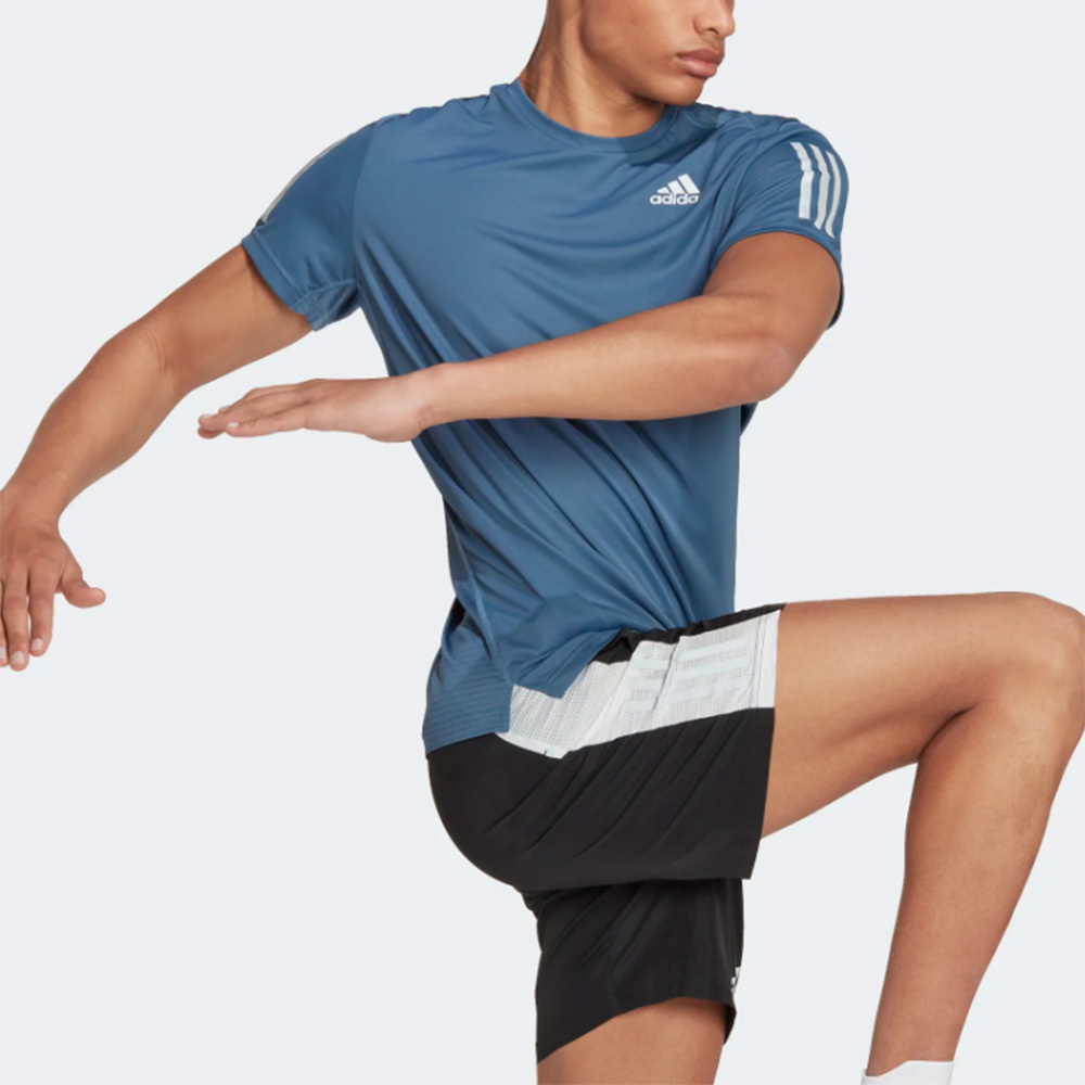 Adidas Running T Shirt Men’s Blue