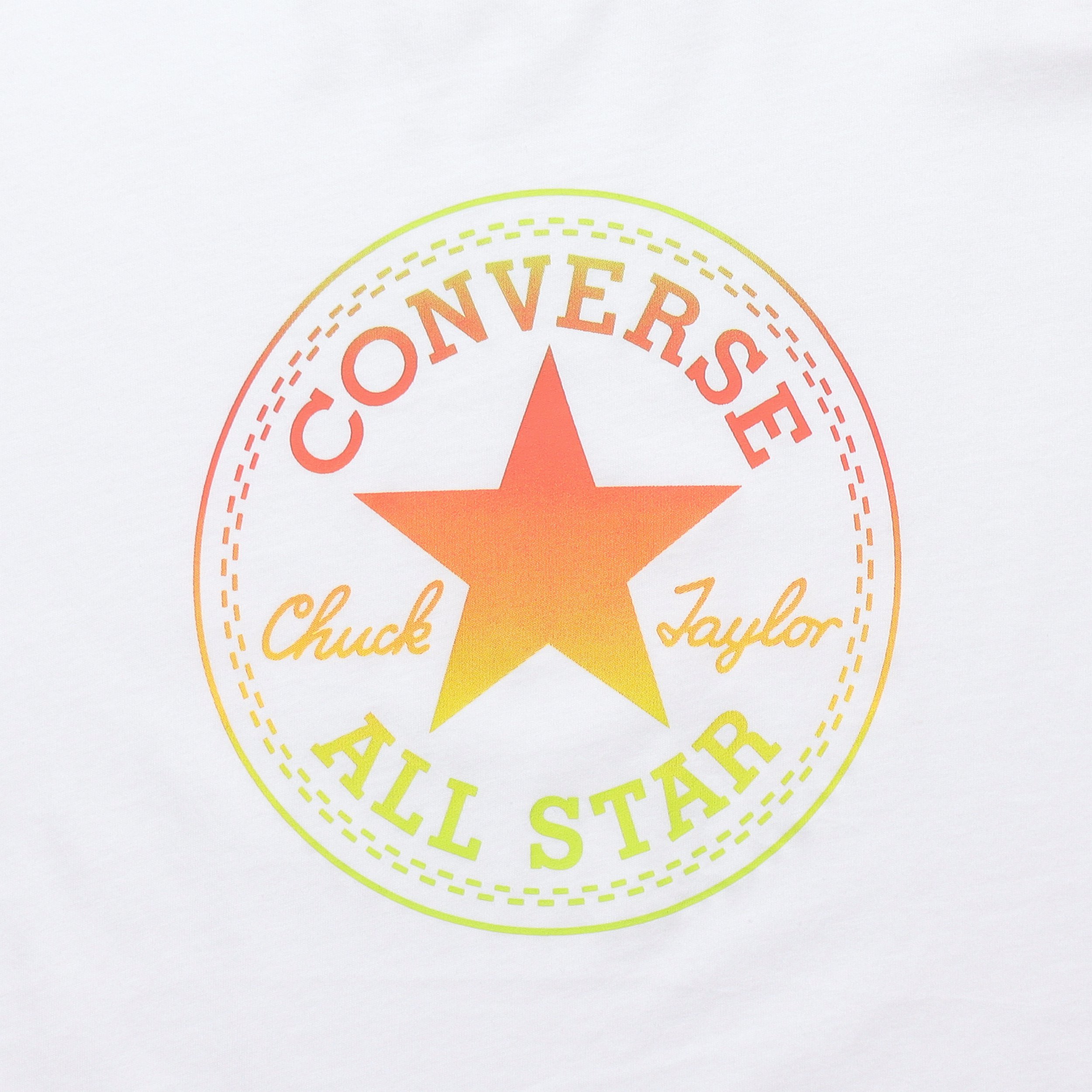 Женская футболка Converse T (белая) — фото 5