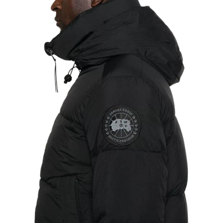 Куртка Canada Goose Crofton (черная) — Черный — фото 4