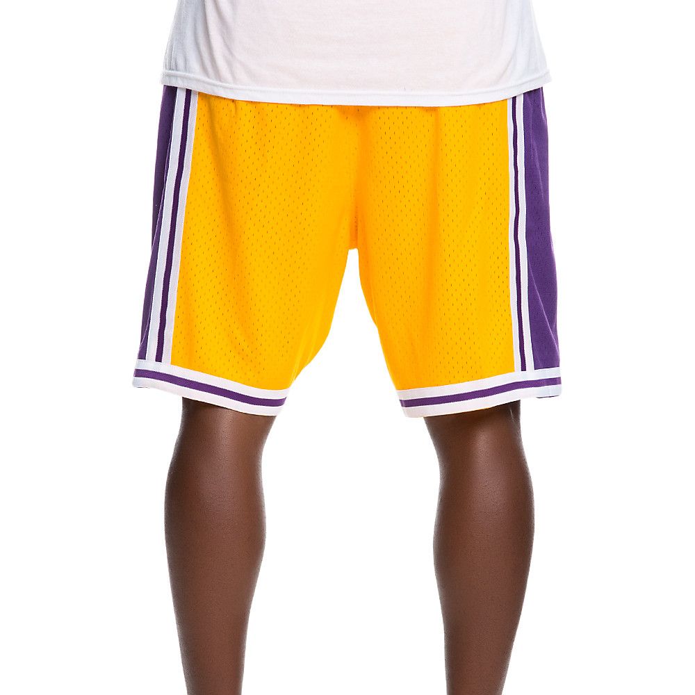 Mitchell Ness Basketball Shorts Unisex Yellow