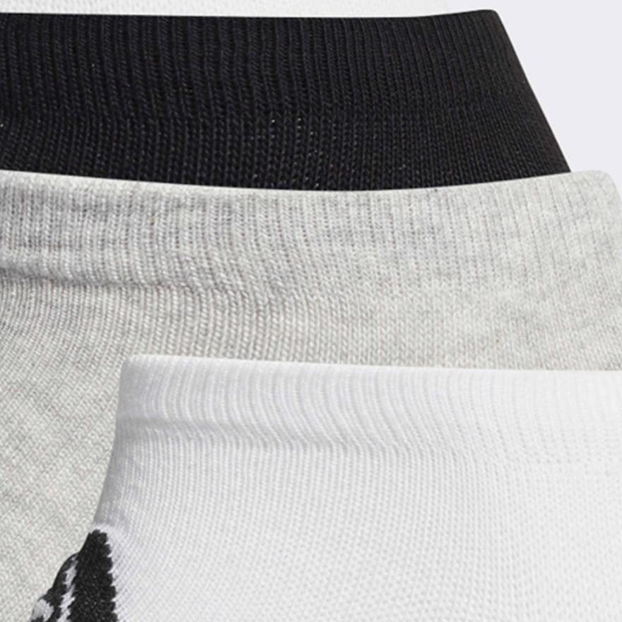 Adidas Ankle Socks Unisex Black White Gray Couple’s
