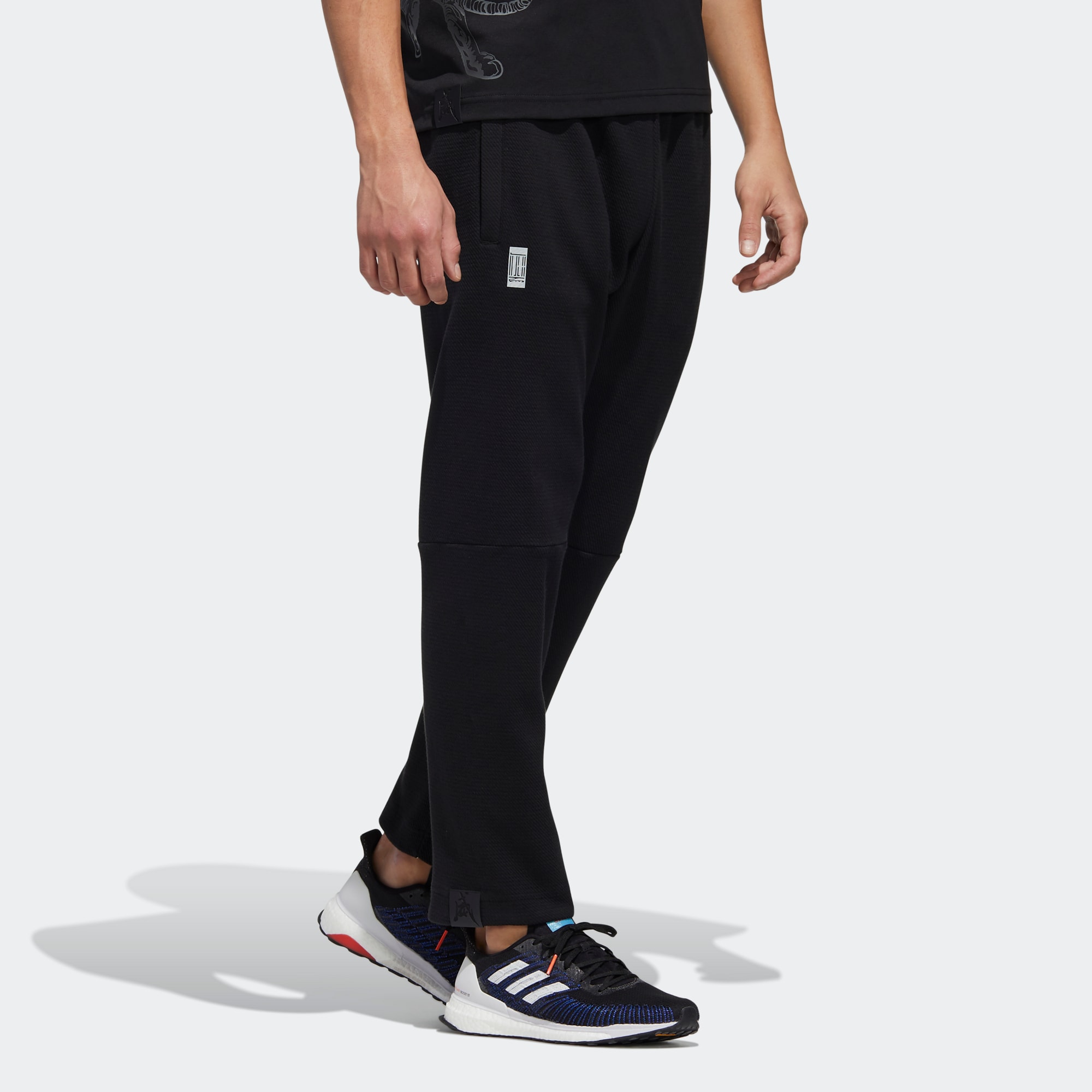 Мужские штаны adidas WJ PNT KN (черные) — фото 5