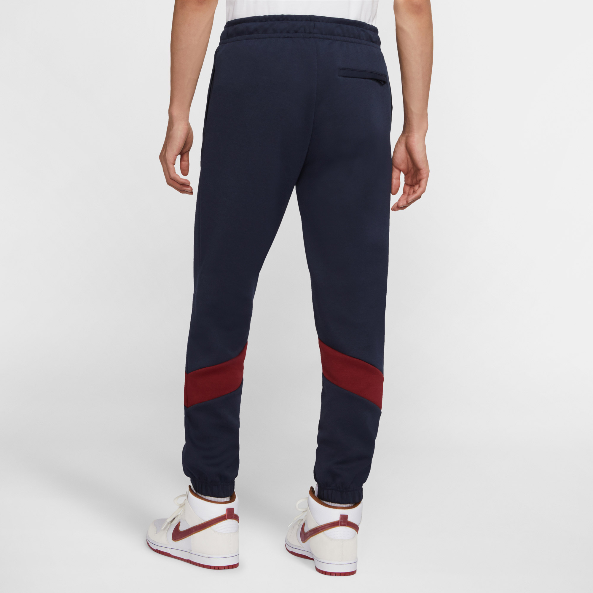 Мужские штаны Nike (темно-синие) — фото 4