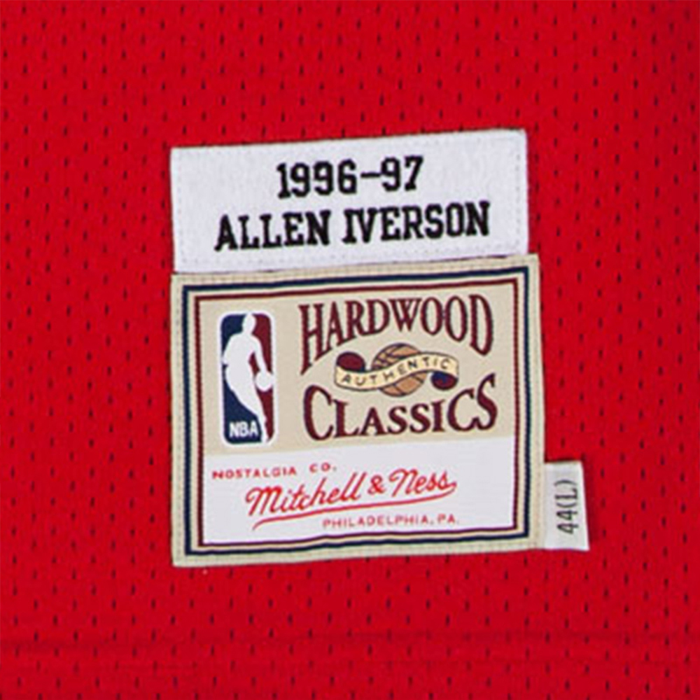 Mitchell Ness «NBA Philadelphia 76ers 96 Allen Iverson» authentic jersey