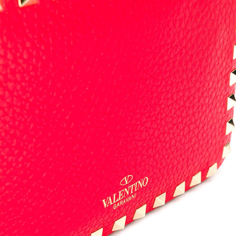 Женские сумки Valentino (красные) — фото 4