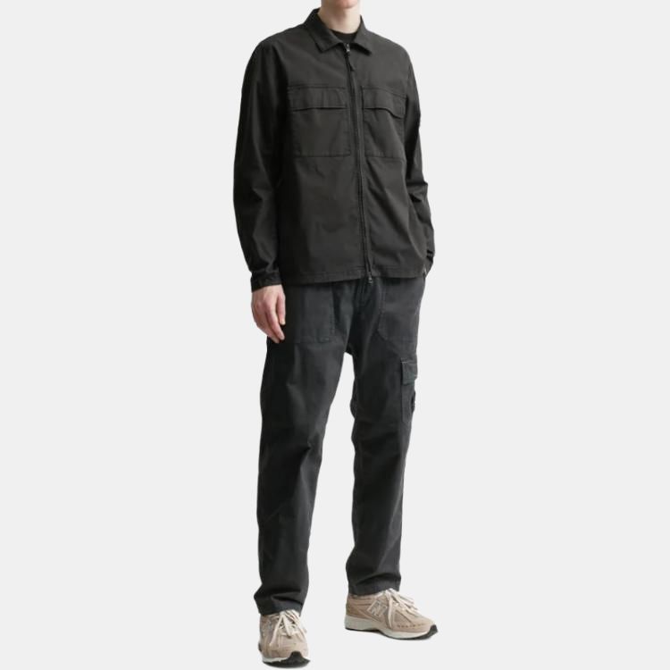Мужская куртка STONE ISLAND SS23 (черная) — фото 8