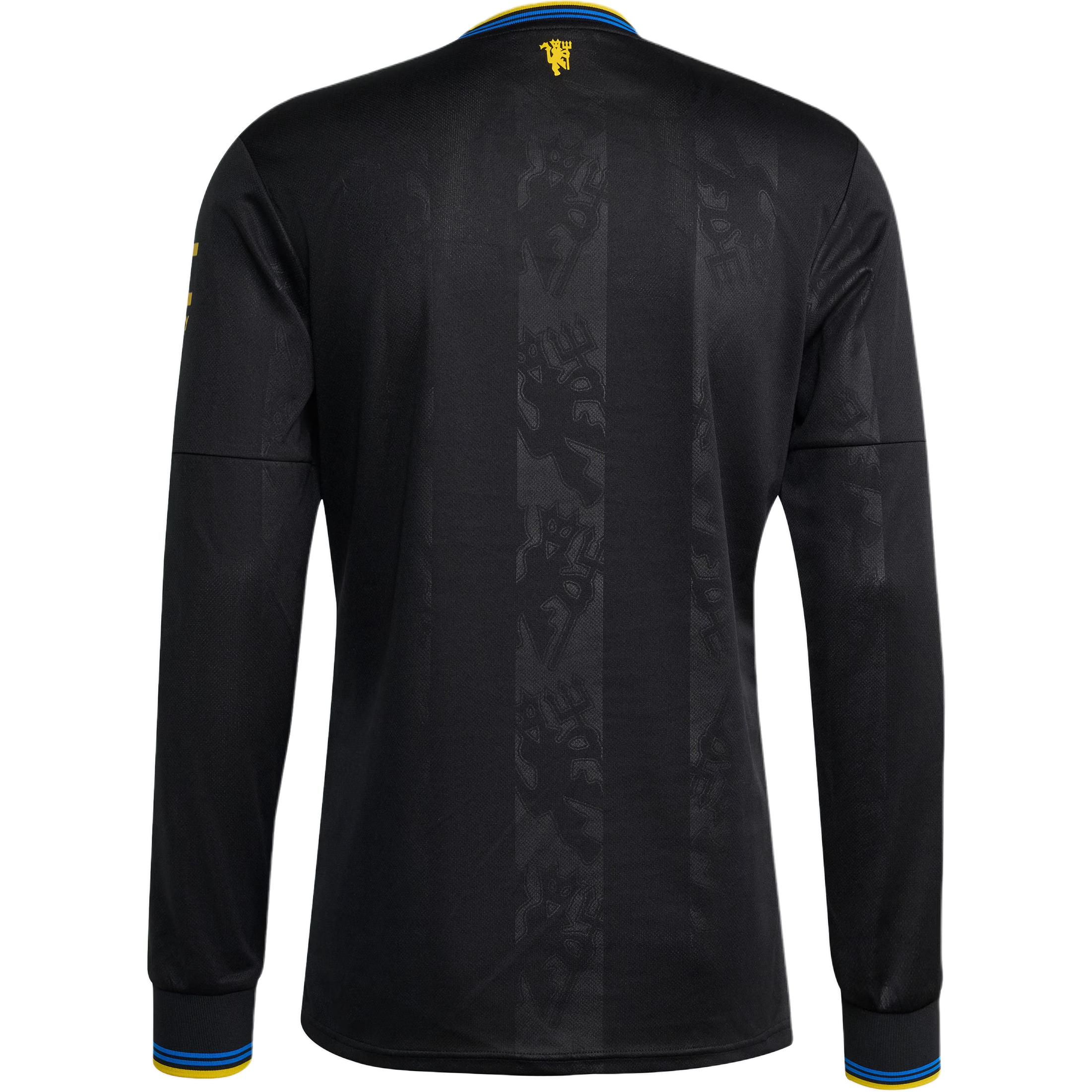 Adidas Free Shipping With AdiClub Manchester United 25/26 Long Sleeve Third Jersey