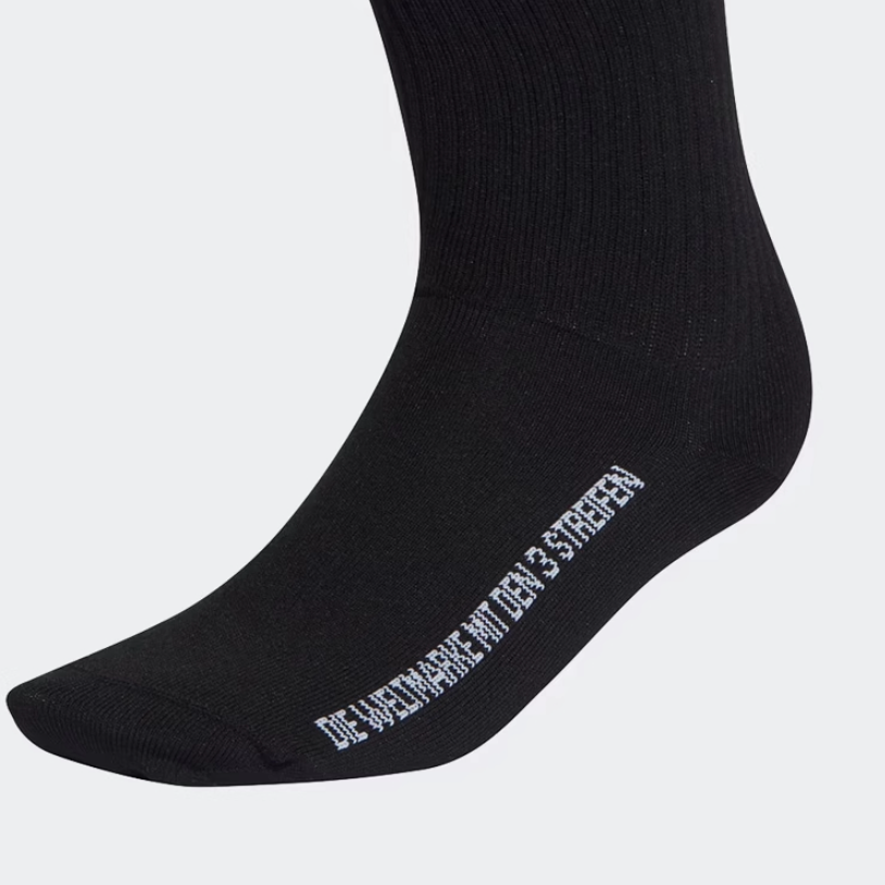 Adidas Originals SOCKS Knee High Socks Unisex 1 Pack Black