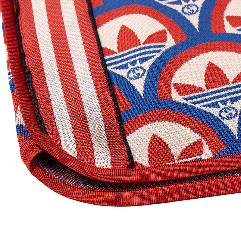 Женские шорты Gucci × adidas originals (красные) — фото 3