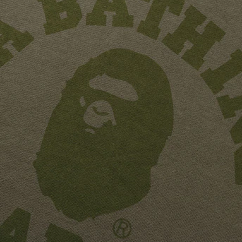 Женская худи A BATHING APE BAPE College Hoodie Onepiece (разноцветная) — фото 4