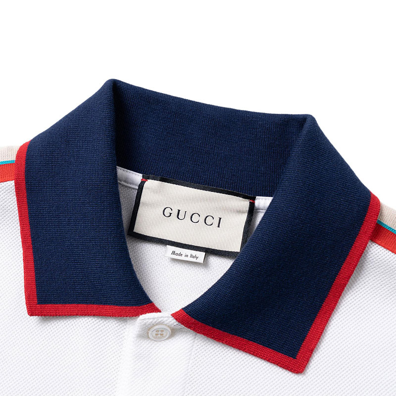 Мужская футболка Gucci (белая) — фото 3