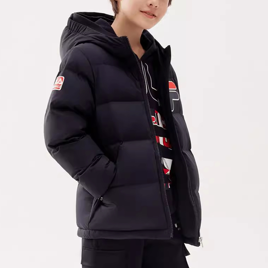 Детская куртка FILA KIDS ORIGINALE (синяя) — фото 4
