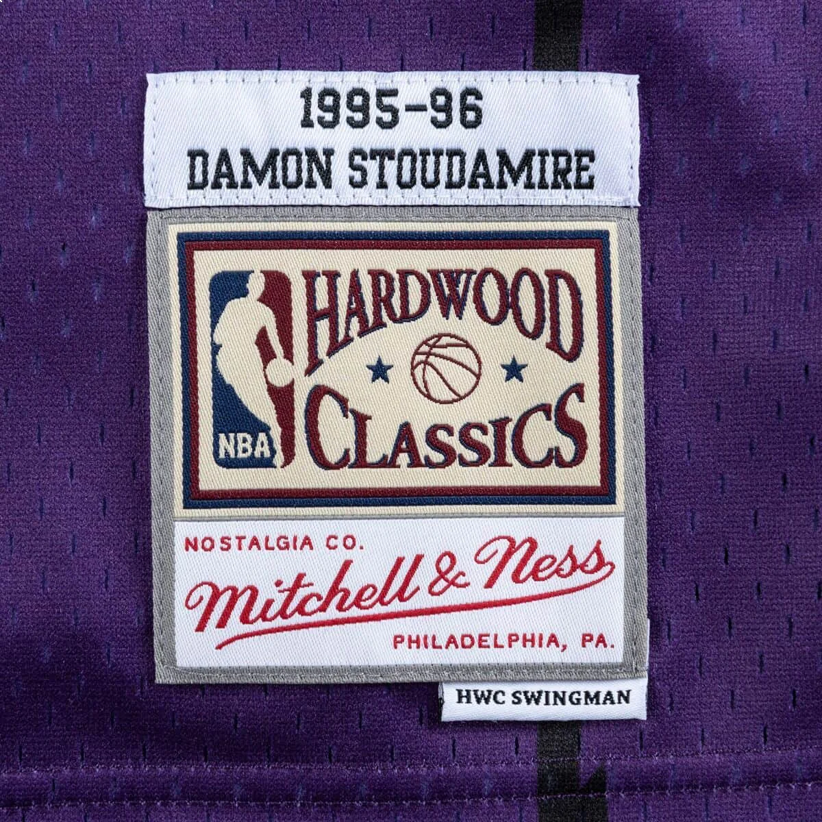 Mitchell Ness Basketball Jersey Unisex Purple
